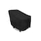 Eevelle MERIDIAN Series, Patio Arm Chair  - Black, 25L x 36W x 28H MDCHRARM_25W_28D_36H-BLK - alternate 1